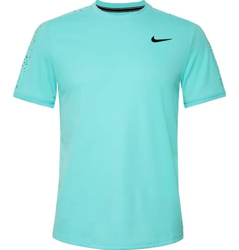 nike dri fit shirt zwart turkoois|dri fit uv shirt.